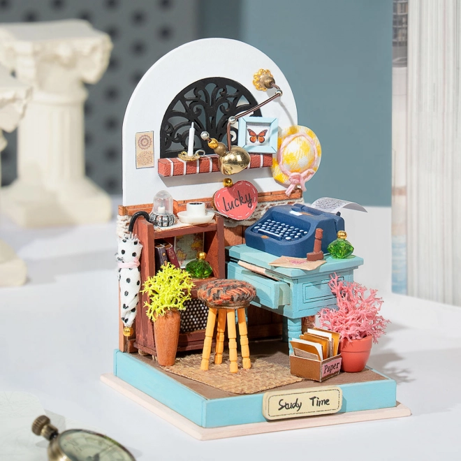 Dollhouse Miniature Writing Study by RoboTime