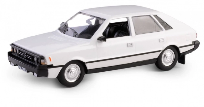 Vintage Polish FSO Polonez Model Car - White