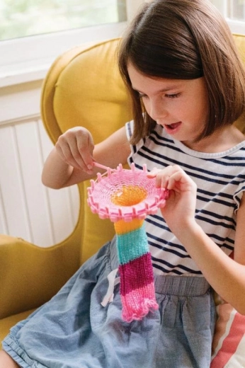 Snadné pletení na kruhovém stavu