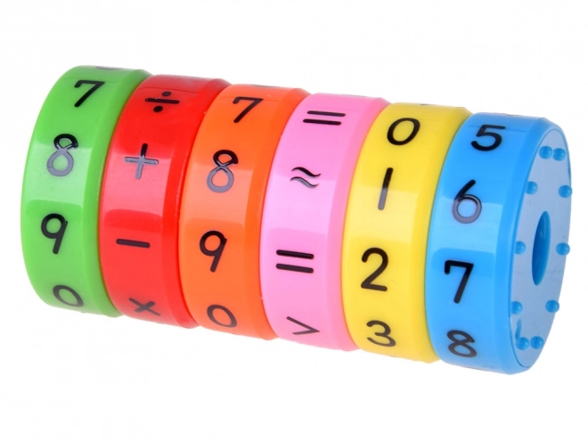Magnetic Rotating Maths Cylinder