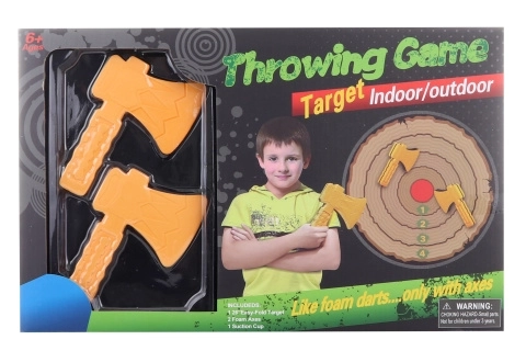 Velcro Dartboard with Axes