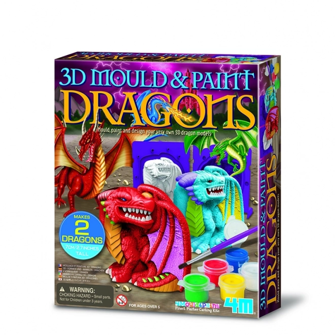 4M dragon painting and casting set