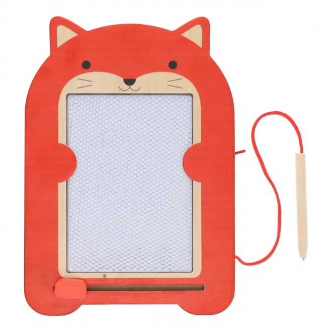 Magnetic Drawing Board Fox by Petit Collage