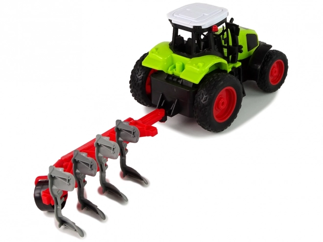 Remote Control Tractor with Rubber Wheels