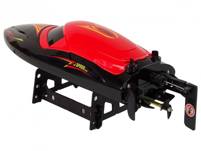 Red RC Speedboat 35 km/h