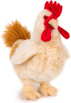 plush rooster 30 cm for children from birth