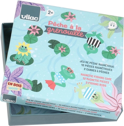 Vilac Magnetic Game with Frogs