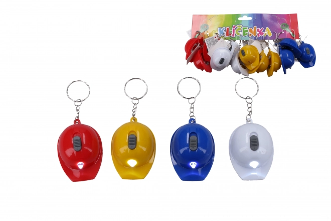 Cap Bottle Opener Keychain with Light