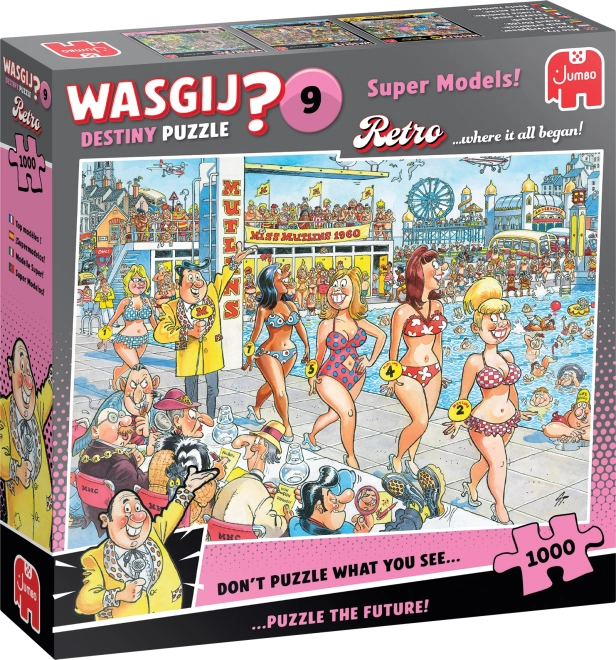 Wasgij Destiny 9: Super Models Puzzle 1000 Pieces