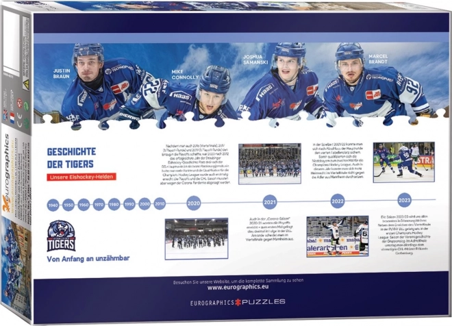 Puzzle Straubing Tigers 1000 dielikov