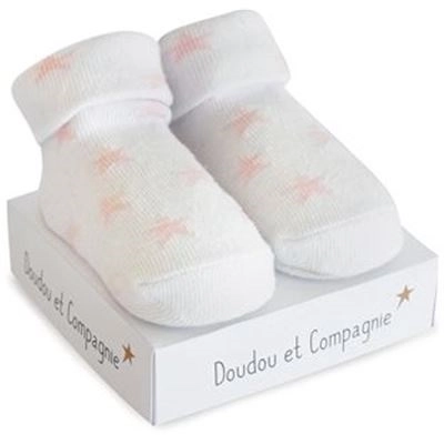 Doudou Baby Gift Set - Socks for Girls 0-6 Months