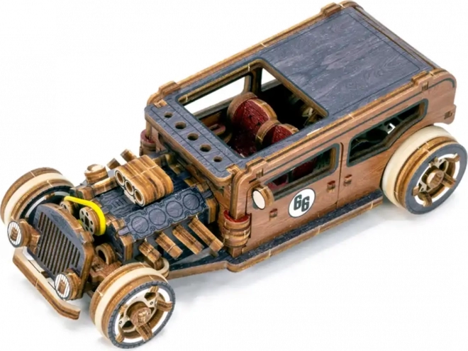 Wooden City 3D Puzzle Hot Rod Limited Edition