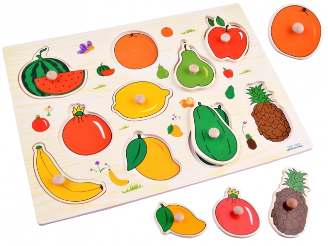 Wooden Fruit Puzzle