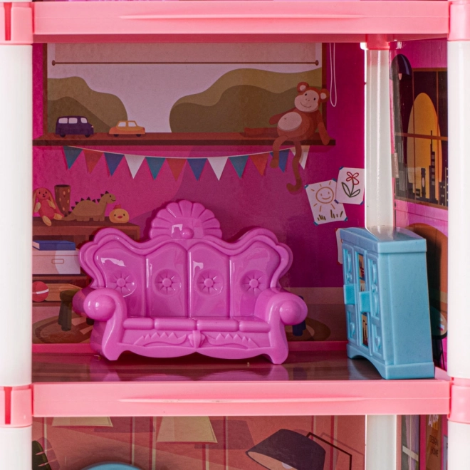 Pink Dollhouse Villa DIY