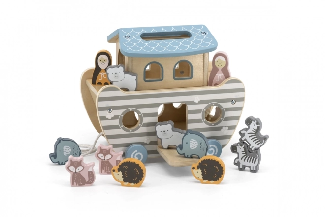 Wooden Noah's Ark Shape Sorter