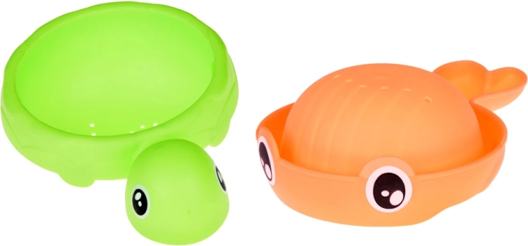 Lončki v obliki želvice in ribice