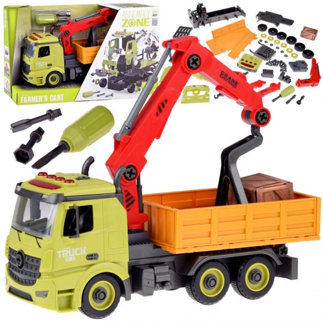 Construction Crane Truck with Friction Drive