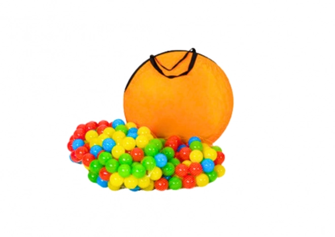 Colorful 3-in-1 Play Tent with Tunnel and Balls