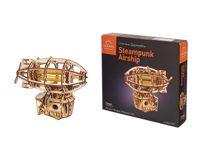 Ugears 3D Wooden Steampunk Airship Puzzle