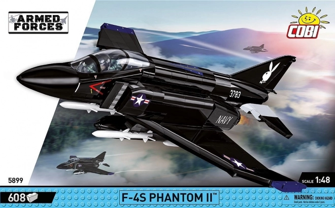 Costruzione F-4S Phantom II - Blocchi di costruzione 608 pezzi