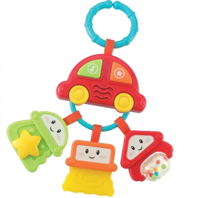 hanging car toy with keys