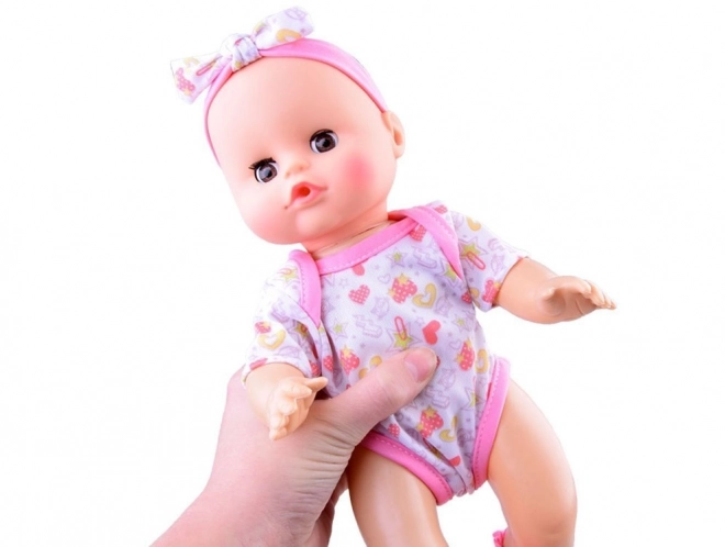 Interactive Baby Doll That Drinks and Talks – pink