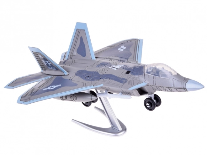 Building Blocks Jet Plane F-22 Model