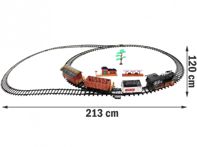 Large Electric Train with Remote Control