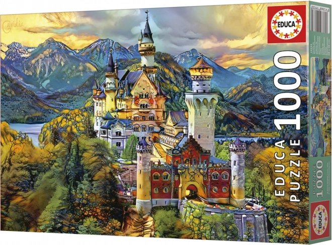 Educa Neuschwanstein Castle Puzzle 1000 Pieces