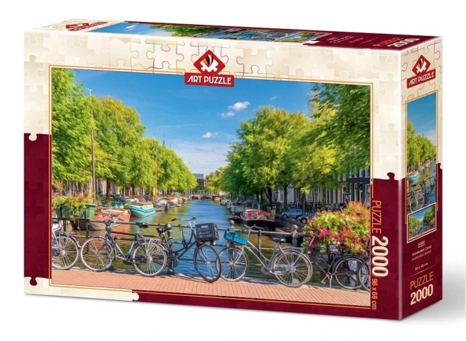 Amsterdam Canal Puzzle 2000 Pieces