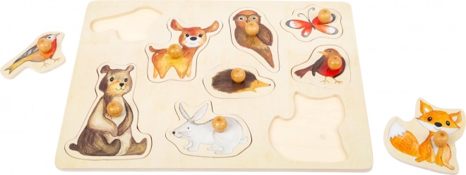 Small Foot Wooden Forest Animals Puzzle