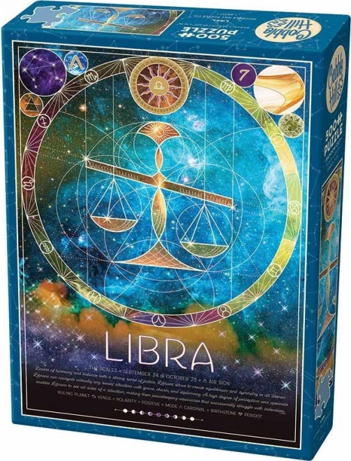 Cobble Hill zodiac sign: Libra puzzle 500 pieces