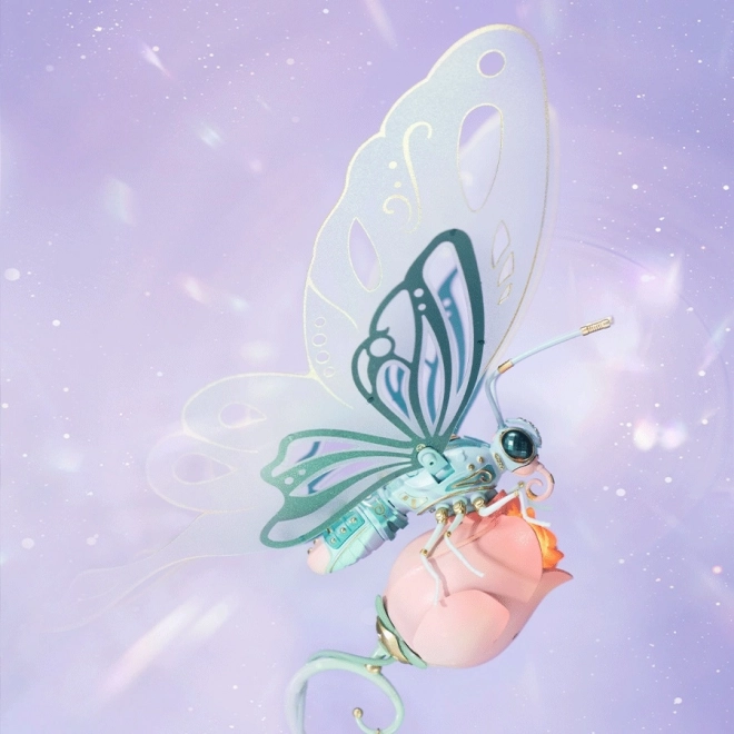 3D Puzzle Pink Butterfly