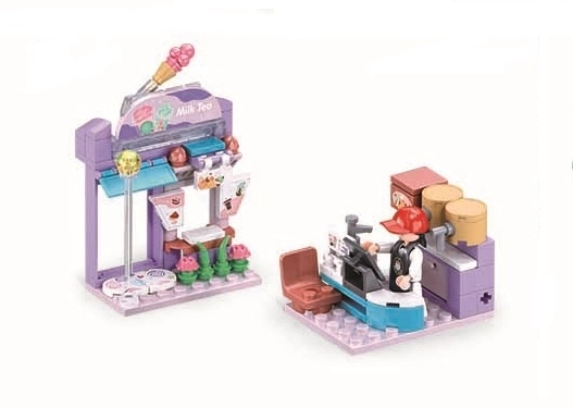 Sluban Metropolis Beverage Shop Building Set