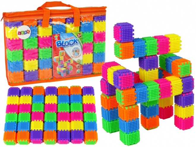 Colorful Waffle Blocks Set