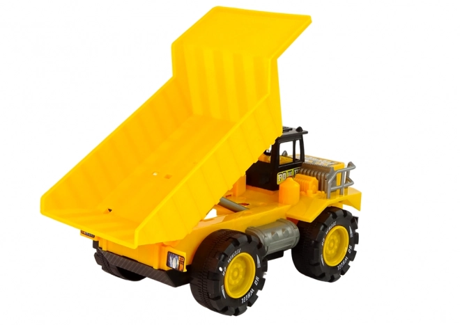 Large Dump Truck Toy Yellow