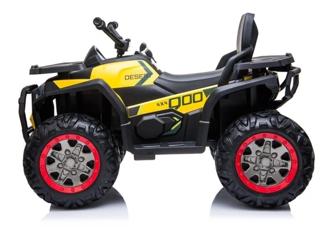 Sárga akkumulátoros quad