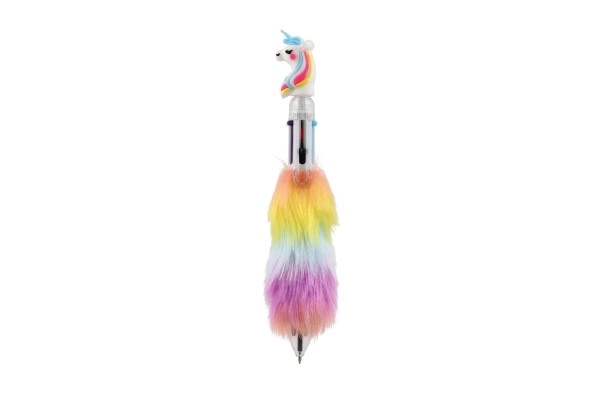 Unicorn Plush Pen with Multicolor Inks