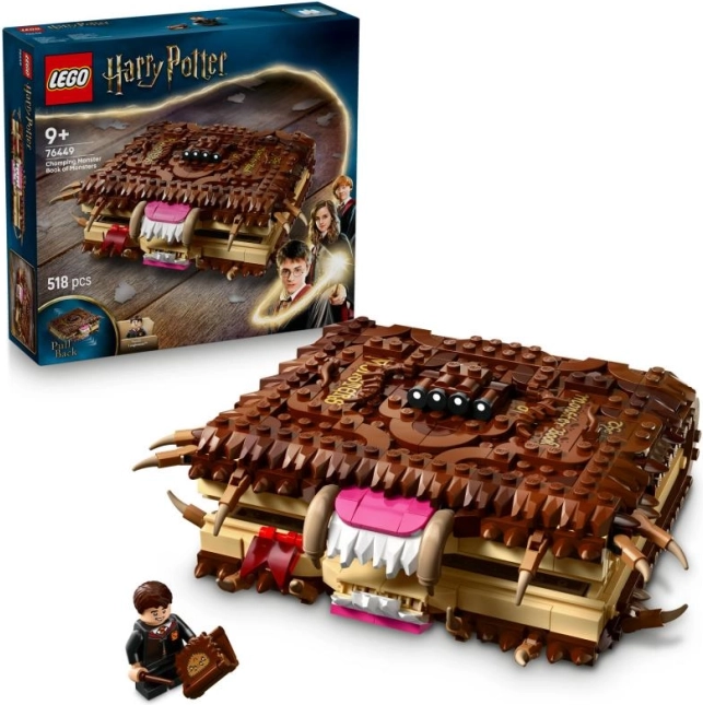 LEGO Harry Potter Monster Book of Monsters with teeth building set