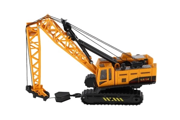 Plastic Construction Crane Truck with Wind-Up Mechanism