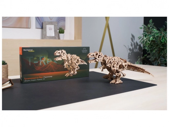 Ugears 3D Wooden Mechanical Puzzle Tyrannosaurus Rex