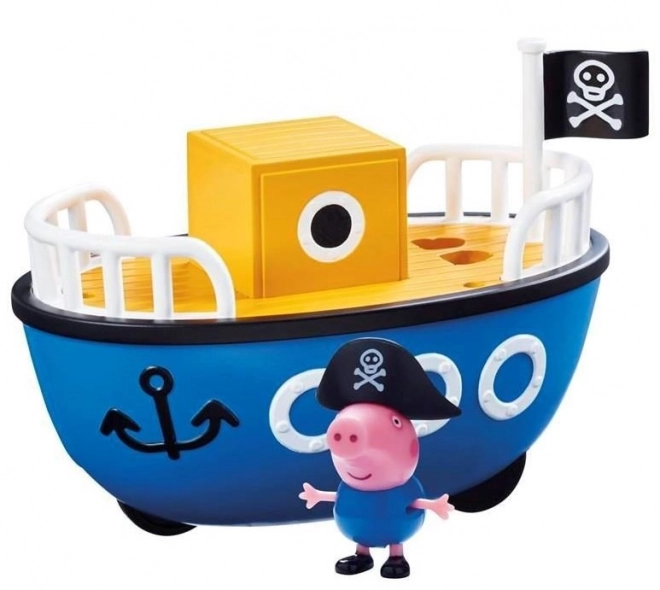 Peppa Pig Grandpa's Boat Toy Set