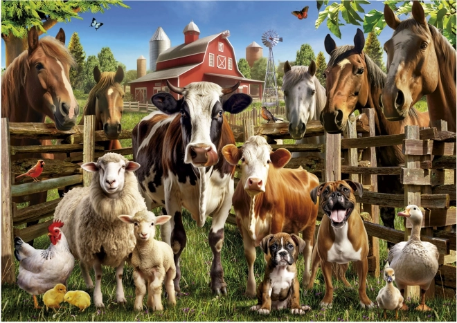 Farm Friends Puzzle 500 Pieces