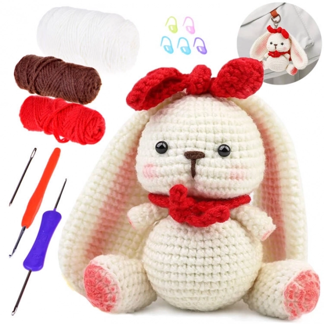 Creative Crochet Kit Make Your Own Rabbit Toy