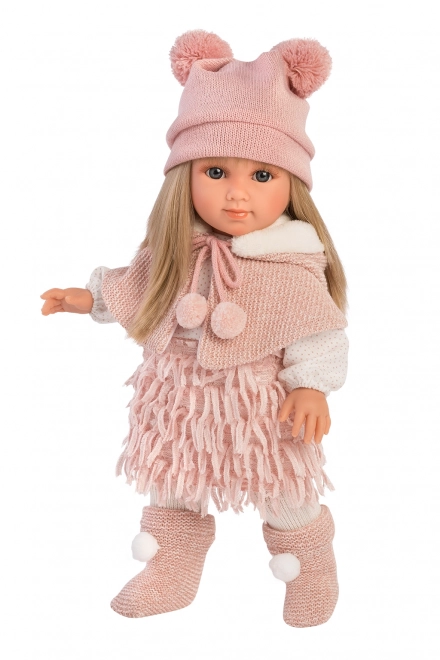 Realistic Doll Soft Body 35cm with Hair