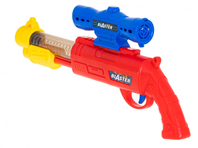 Lion Shooting Target Game Set with Gun and Balls