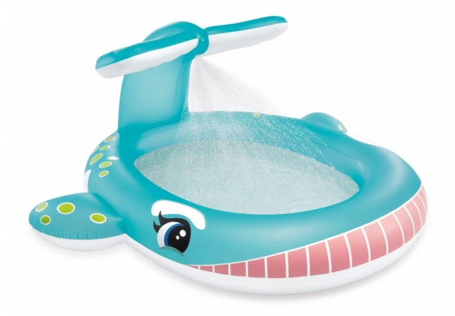 Children's Whale Pool with Sprayer