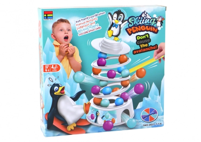 Penguin Stack and Balance Game