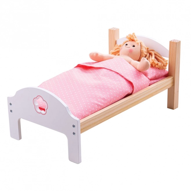 Wooden Doll Cradle