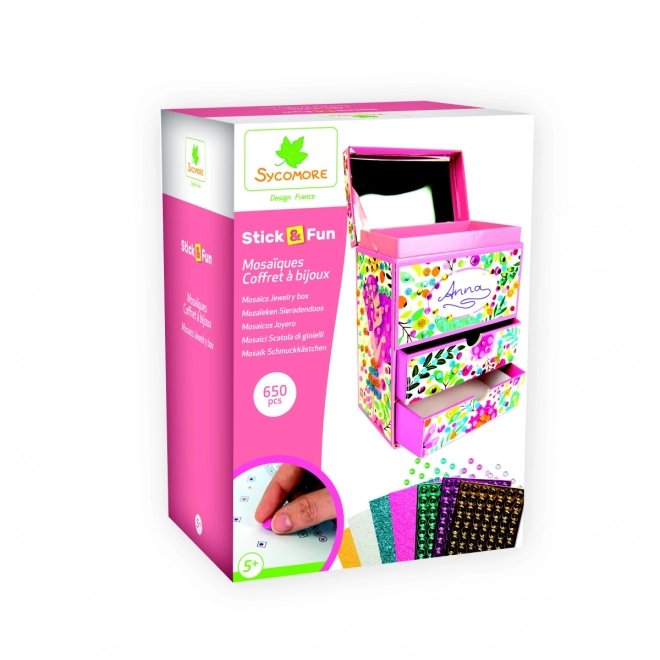 3D Jewelry Box Craft Kit